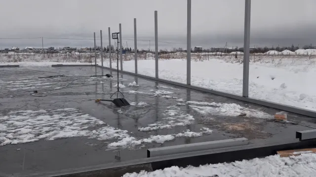 Подготовка площадки перед установкой металлоконструкций